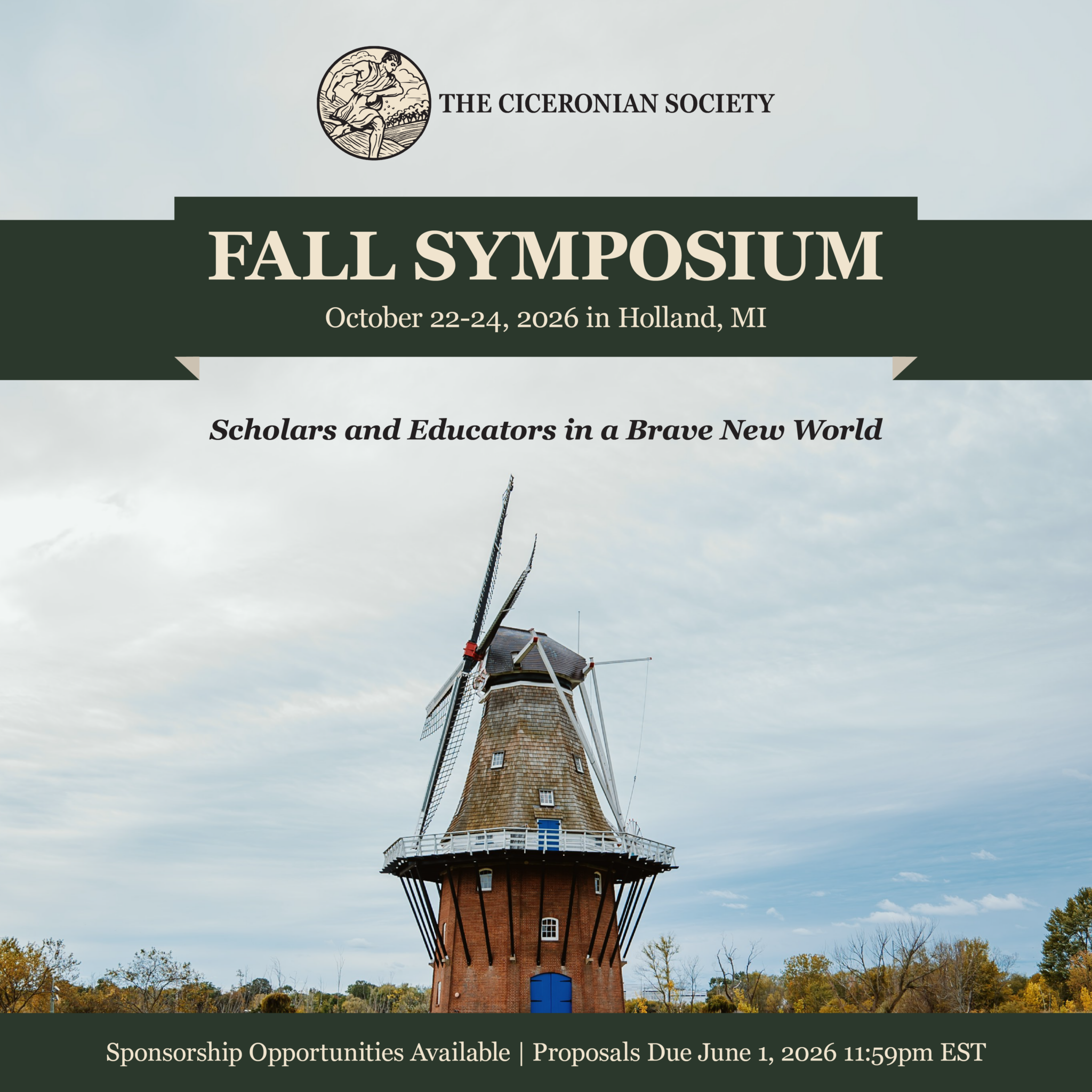 Fall Symposium Fall Symposium – The Ciceronian Society